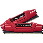 Изображение DDR-4 2шт x 8GB 3000МГц G.Skill Ripjaws V Red (F4-3000C16D-16GVRB) #1 Фото DDR-4 2шт x 8GB 3000МГц G.Skill Ripjaws V Red (F4-3000C16D-16GVRB) #1