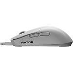 Изображение Мышка HATOR Quasar Essential White (HTM-401) #4 Фото Мышка HATOR Quasar Essential White (HTM-401) #4