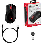 Изображение Мышка HyperX Pulsefire Dart WL Black (4P5Q4AA) #1 Фото Мышка HyperX Pulsefire Dart WL Black (4P5Q4AA) #1