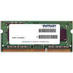 Изображение SO-DIMM 4GB DDR3 PC12800 (1600) Patriot 1.35V (PSD34G1600L81S) (512x8) #1 Фото SO-DIMM 4GB DDR3 PC12800 (1600) Patriot 1.35V (PSD34G1600L81S) (512x8) #1