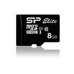 Фото microSD HC 8GB SILICON POWER UHS-I Elite Class 10 (SP008GBSTHBU1V10SP) с переходником #1