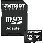 Фото microSD XC 128 GB Patriot LX UHS-I Class10 (PSF128GMCSDXC10) с SD переходником #2
