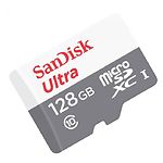 Фото microSD XC 128 GB SanDisk Ultra Class 10 UHS-I (SDSQUNR-128G-GN6MN) без переходника, R100MB/s #1