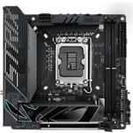 Изображение Материнская плата ASUS ROG STRIX Z790-I GAMING WIFI, s1700, mini-ITX Фото Материнская плата ASUS ROG STRIX Z790-I GAMING WIFI, s1700, mini-ITX