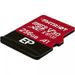 Фото microSD XC 256 GB Patriot EP UHS-I U3 Class10 V30 (PEF256GEP31MCX) з перехідником SD, R/W 100/80MB/s #1