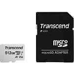 Изображение microSD XC 512 GB Transcend 300S Class10 UHS-I U3 (TS512GUSD300S-A) с SD переходником #1 Фото microSD XC 512 GB Transcend 300S Class10 UHS-I U3 (TS512GUSD300S-A) с SD переходником #1