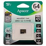 Изображение microSD XC 64Gb Apacer Class10 UHS-I (без переходника, AP64GMCSX10U1-RA) #1 Фото microSD XC 64Gb Apacer Class10 UHS-I (без переходника, AP64GMCSX10U1-RA) #1