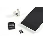 Изображение microSD XC 64Gb GOODRAM Class10 UHS-I (M1A4-0640R12) SD адаптер + OTG Reader #2 Фото microSD XC 64Gb GOODRAM Class10 UHS-I (M1A4-0640R12) SD адаптер + OTG Reader #2