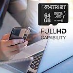 Фото microSD XC 64Gb Patriot LX UHS-I Class10 (PSF64GMDC10) без переходника #1
