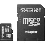 Фото microSD XC 64Gb Patriot LX UHS-I Class10 (PSF64GMCSDXC10) с SD переходником #2