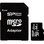 Изображение microSD XC 64Gb SILICON POWER Elite Class10 UHS-I (SP064GBSTXBU1V10SP) с SD переходником #2 Фото microSD XC 64Gb SILICON POWER Elite Class10 UHS-I (SP064GBSTXBU1V10SP) с SD переходником #2