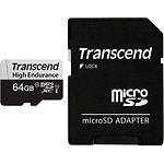 Изображение microSD XC 64Gb Transcend 350V High Endurance U1 Сlass 10 (TS64GUSD350V) с SD переходником #2 Фото microSD XC 64Gb Transcend 350V High Endurance U1 Сlass 10 (TS64GUSD350V) с SD переходником #2