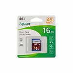Изображение SD HC 16Gb APACER Сlass 10 UHS-I (AP16GSDHC10U1-R) #1 Фото SD HC 16Gb APACER Сlass 10 UHS-I (AP16GSDHC10U1-R) #1