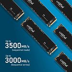 Изображение SSD Crucial P3 4TB M.2 2280 NVMe PCI-E 3.0 (CT4000P3SSD8) 3500/3000 MB/s #2 Фото SSD Crucial P3 4TB M.2 2280 NVMe PCI-E 3.0 (CT4000P3SSD8) 3500/3000 MB/s #2