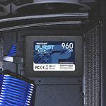 Фото SSD PATRIOT Burst Elite 960Gb 3D 2.5", SATA3 (PBE960GS25SSDR) 450/320Mb/s, TBW 800TB #4