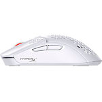 Изображение Мышка HyperX Pulsefire Haste Wireless, White (4P5D8AA) USB, 6 buttons, DPI 16000, аккумулятор #5 Фото Мышка HyperX Pulsefire Haste Wireless, White (4P5D8AA) USB, 6 buttons, DPI 16000, аккумулятор #5
