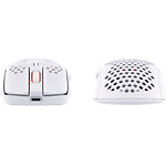 Изображение Мышка HyperX Pulsefire Haste Wireless, White (4P5D8AA) USB, 6 buttons, DPI 16000, аккумулятор #4 Фото Мышка HyperX Pulsefire Haste Wireless, White (4P5D8AA) USB, 6 buttons, DPI 16000, аккумулятор #4