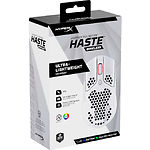 Изображение Мышка HyperX Pulsefire Haste Wireless, White (4P5D8AA) USB, 6 buttons, DPI 16000, аккумулятор #1 Фото Мышка HyperX Pulsefire Haste Wireless, White (4P5D8AA) USB, 6 buttons, DPI 16000, аккумулятор #1