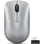 Изображение Мышка Lenovo 540 USB-C Wireless Compact Mouse Cloud Grey (GY51D20869) #4 Фото Мышка Lenovo 540 USB-C Wireless Compact Mouse Cloud Grey (GY51D20869) #4