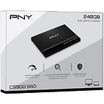 Фото SSD PNY CS900 240Gb 3D TLC 2.5" SATA3 (SSD7CS900-240-PB) 535/500 Mb/s #1