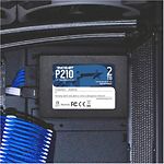 Изображение SSD PATRIOT P210 2TB 2.5", SATA3, TLC (P210S2TB25) 520/430 MB/s #1 Фото SSD PATRIOT P210 2TB 2.5", SATA3, TLC (P210S2TB25) 520/430 MB/s #1