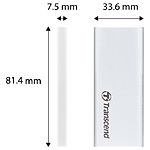 Изображение SSD Transcend 480Gb ESD240C External USB 3.1 GEN2 (TS480GESD240C) #1 Фото SSD Transcend 480Gb ESD240C External USB 3.1 GEN2 (TS480GESD240C) #1