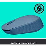 Изображение Мышка Logitech M171 Wireless Blue-Gray (910-006866) #2 Фото Мышка Logitech M171 Wireless Blue-Gray (910-006866) #2