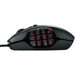 Изображение Мышка Logitech Gaming Mouse G600 MMO Black (910-002864) #4 Фото Мышка Logitech Gaming Mouse G600 MMO Black (910-002864) #4