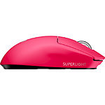 Изображение Мышка Logitech Gaming Mouse Wireless PRO X Superlight Magenta (910-005956) #4 Фото Мышка Logitech Gaming Mouse Wireless PRO X Superlight Magenta (910-005956) #4