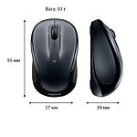 Изображение Мышка Logitech M325s Wireless dark silver (910-006812, 910-006825) #1 Фото Мышка Logitech M325s Wireless dark silver (910-006812, 910-006825) #1