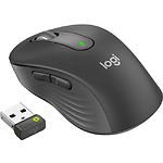 Изображение Мышка Logitech M650 L Signature Wireless/BT for Business Large Graphite (910-006346, 910-006348) Фото Мышка Logitech M650 L Signature Wireless/BT for Business Large Graphite (910-006346, 910-006348)