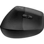 Изображение Мышка Logitech Lift Vertical Ergonomic Wireless/Bluetooth Graphite/Black (910-006494) #2 Фото Мышка Logitech Lift Vertical Ergonomic Wireless/Bluetooth Graphite/Black (910-006494) #2