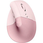 Изображение Мышка Logitech Lift Vertical Ergonomic Wireless/Bluetooth Rose/Dark Rose (910-006478) Фото Мышка Logitech Lift Vertical Ergonomic Wireless/Bluetooth Rose/Dark Rose (910-006478)