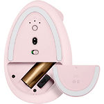 Изображение Мышка Logitech Lift Vertical Ergonomic Wireless/Bluetooth Rose/Dark Rose (910-006478) #1 Фото Мышка Logitech Lift Vertical Ergonomic Wireless/Bluetooth Rose/Dark Rose (910-006478) #1
