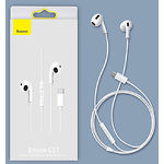 Фото Baseus C17 Encok Wired White USB Type-C наушники с микрофоном (NGCR010002) #1
