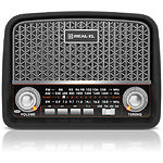 Фото REAL-EL X-520 black (EL121800006) портативный радиоприёмник 3Вт, USB, карты SD,FM, Li-Ion аккум #8