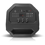 Фото REAL-EL X-771 Black (EL121600018) портативная система 2х25 Вт,Li-Ion акк,USB,microSD,BT,AUX,TWS,LED #5