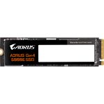 SSD жесткий диск GIGABYTE AORUS Gen4 5000E 500GB M.2 2280 NVMe PCIEx4.0 (AG450E500G-G) 5000/3800 Mb/s - фото