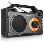 Портативная акустика REAL-EL X-703 black радиоприёмник - фото