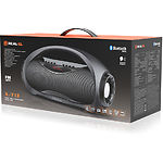Изображение REAL-EL X-713 Black (EL121600014) портативная система 12 Вт,Li-Ion акк,USB,microSD,BT,AUX,FM,TWS,LCD #1 Фото REAL-EL X-713 Black (EL121600014) портативная система 12 Вт,Li-Ion акк,USB,microSD,BT,AUX,FM,TWS,LCD #1