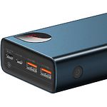 Изображение Внешний аккумулятор Power Bank Baseus (PPIMDA-D03) Adaman Metal 20000mAh, 65W, QC4.0, PD2.0, Blue #1 Фото Внешний аккумулятор Power Bank Baseus (PPIMDA-D03) Adaman Metal 20000mAh, 65W, QC4.0, PD2.0, Blue #1
