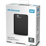 Изображение внешний HDD WD Elements 2ТB 2.5" USB3.0 BLACK (WDBU6Y0020BBK-WESN) #2 Фото внешний HDD WD Elements 2ТB 2.5" USB3.0 BLACK (WDBU6Y0020BBK-WESN) #2