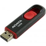 Фото USB Flash 64Gb A-DATA C008 Black-Red (AC008-64G-RKD) #4