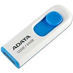 Фото USB Flash 64Gb A-DATA C008 White+Blue (AC008-64G-RWE)
