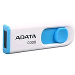 Фото USB Flash 64Gb A-DATA C008 White+Blue (AC008-64G-RWE) #1