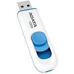 Фото USB Flash 64Gb A-DATA C008 White+Blue (AC008-64G-RWE) #2