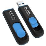 Изображение USB Flash 64Gb A-DATA UV128 Black-Blue USB3.2 (AUV128-64G-RBE) #1 Фото USB Flash 64Gb A-DATA UV128 Black-Blue USB3.2 (AUV128-64G-RBE) #1