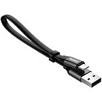 Фото Кабель Baseus CALMBJ-B01 USB/Lightning 0.23м Black 2A #2
