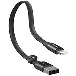 Фото Кабель Baseus CALMBJ-B01 USB/Lightning 0.23м Black 2A #3
