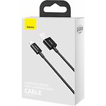 Изображение Кабель Baseus CALYS-A01 Superior USB-A/Lightning 1м Black 2.4A #1 Фото Кабель Baseus CALYS-A01 Superior USB-A/Lightning 1м Black 2.4A #1